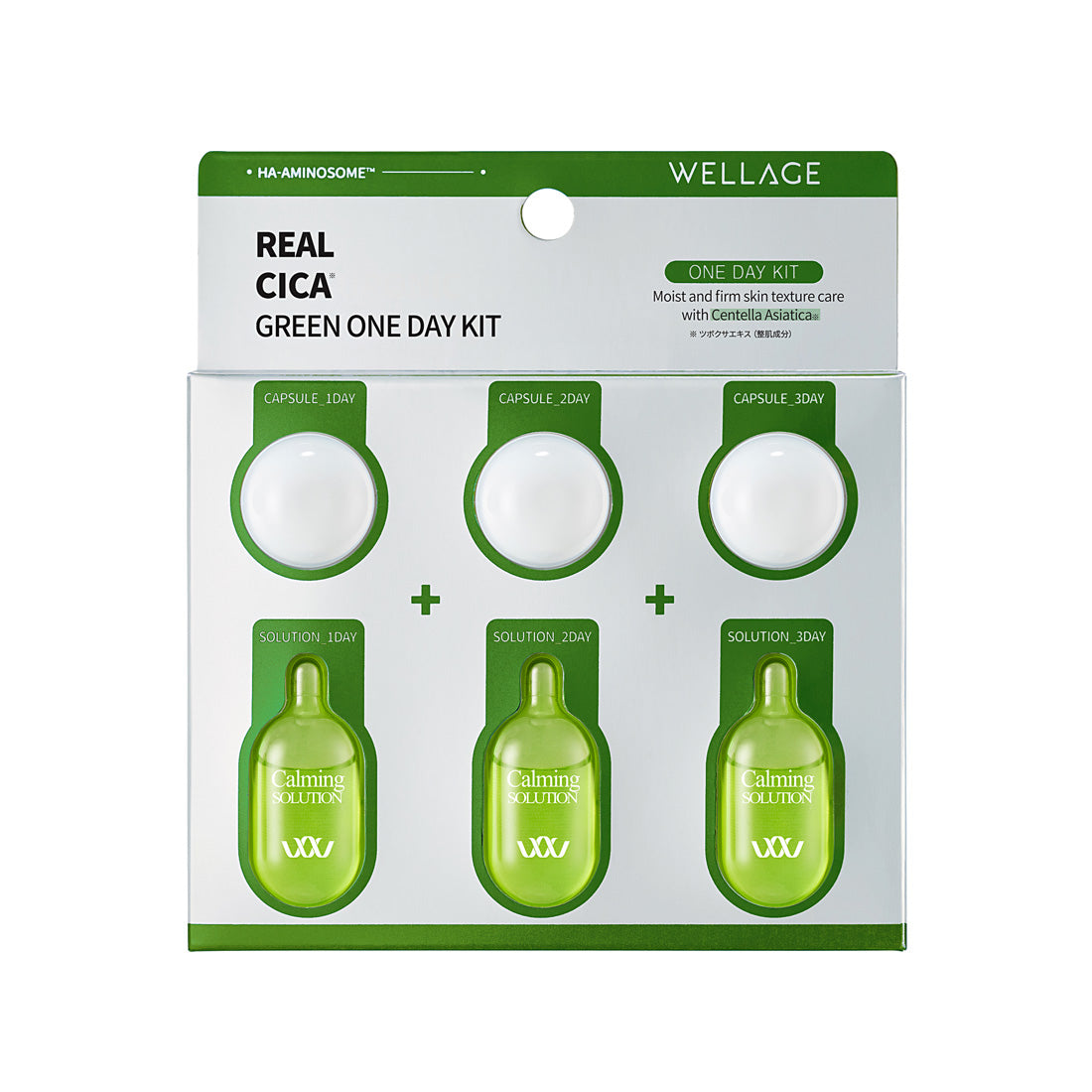 3個セット】リアルシカグリーン ワンデーキット – WELLAGE -日本