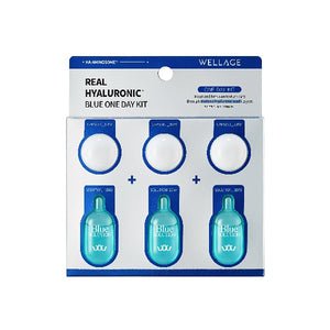 ONE DAY KIT Real Hyaluronic Blue［3個セット］